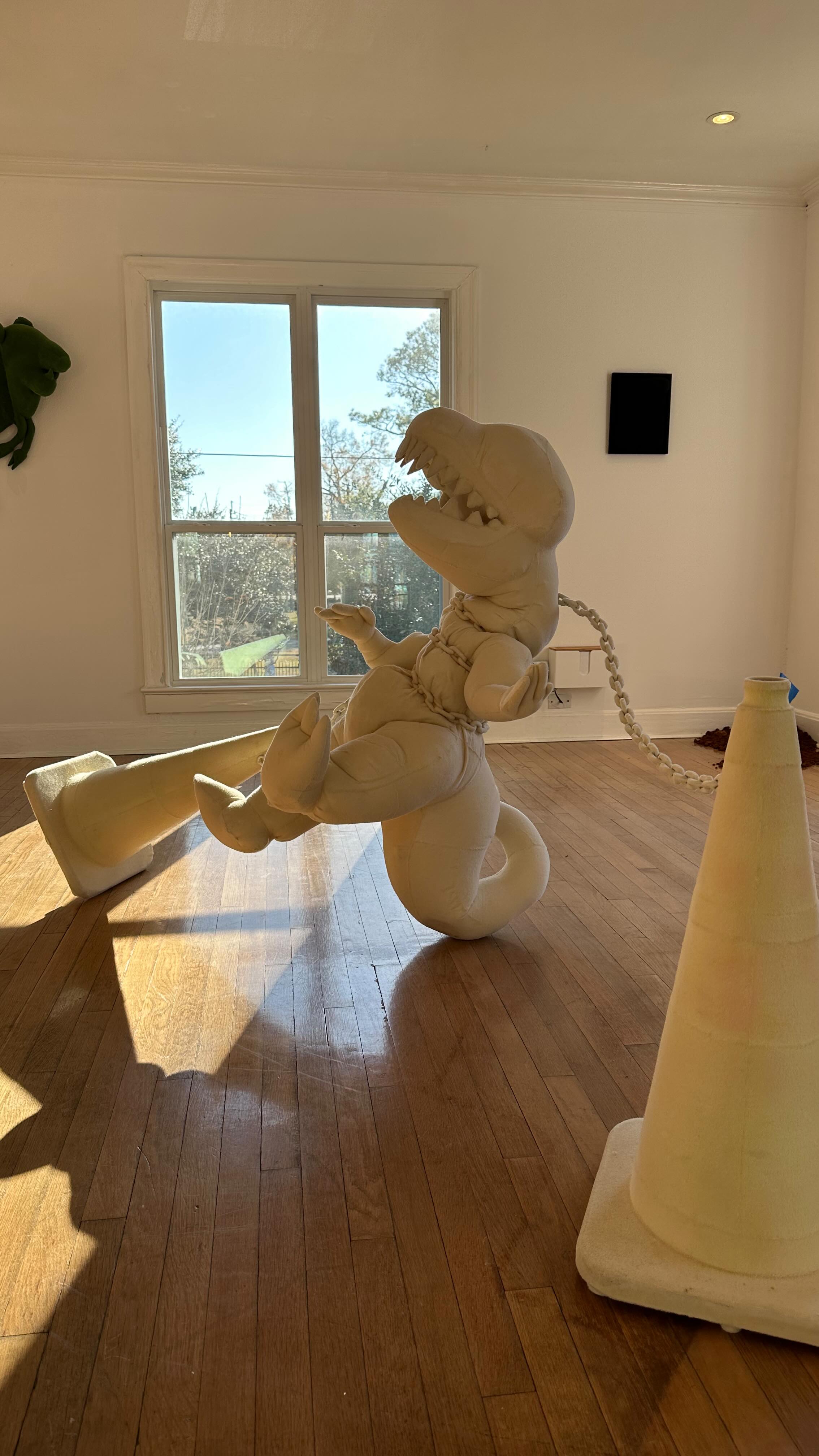 Steef Crombach's sculptural installation in Forevermore at RUBY Projects