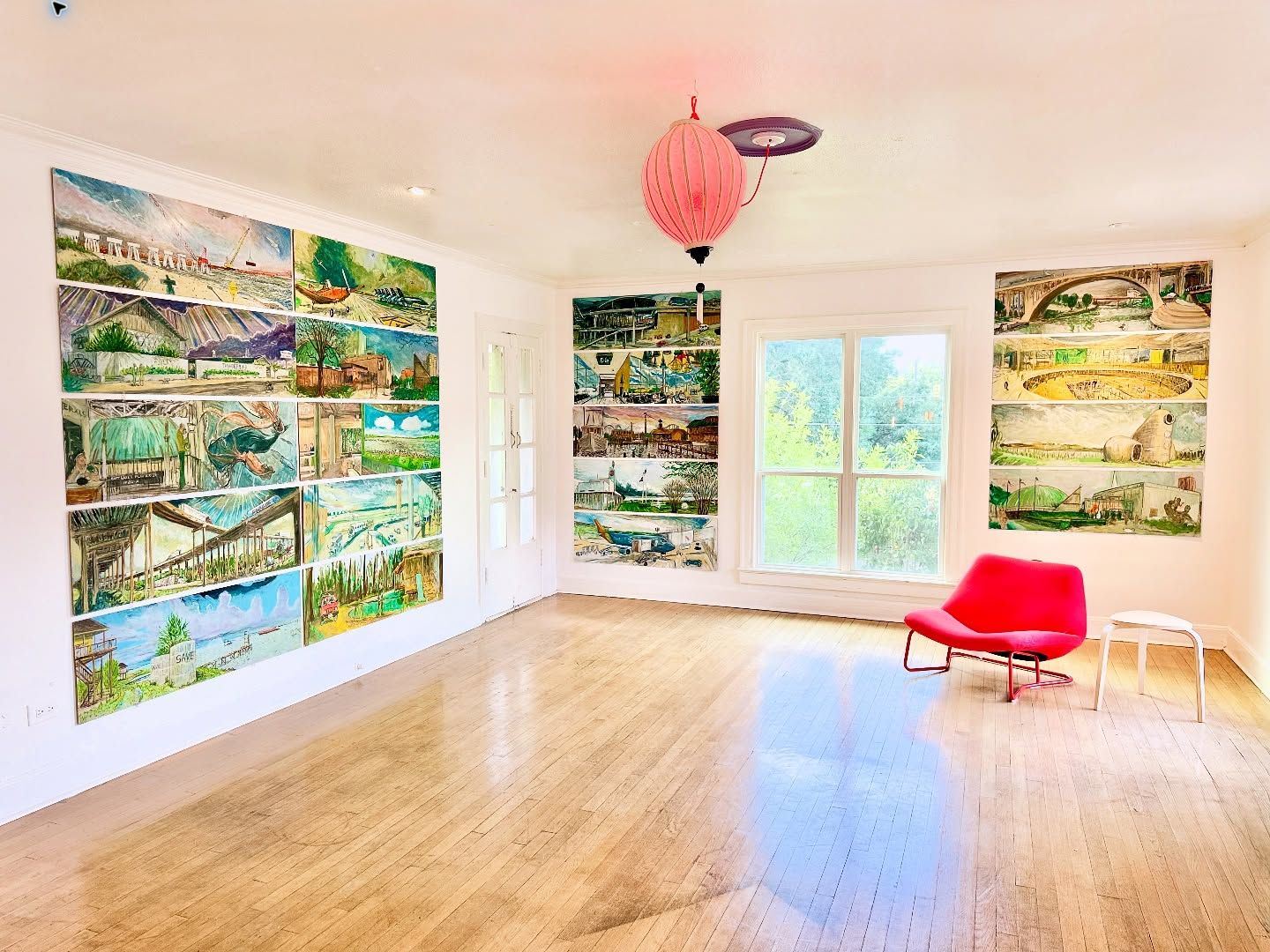 Brian Zievert's Epoch installed across the RUBY Projects gallery
