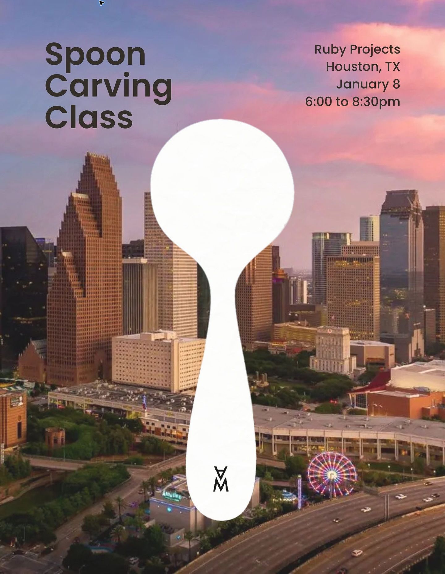 Wooden Spoon Carving Workshop flyer