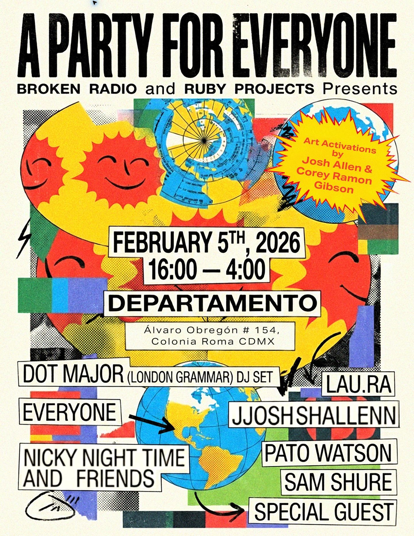 RUBY Sun Sets event flyer